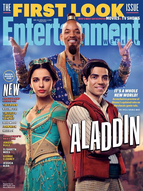 Live-Action Aladdin Images Reveal Will Smith as the Genie