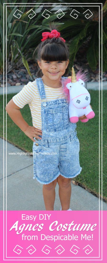 Easy DIY Agnes from Despicable Me Costume for Halloween!