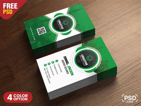 Creative Business Cards Design PSD Bundle - PSD Zone