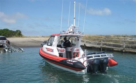 7.5m Twin Outboard QRV RHIB Design #114 - De Villiers Marine Design