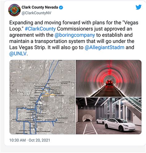 Vegas Loop — The Boring Company