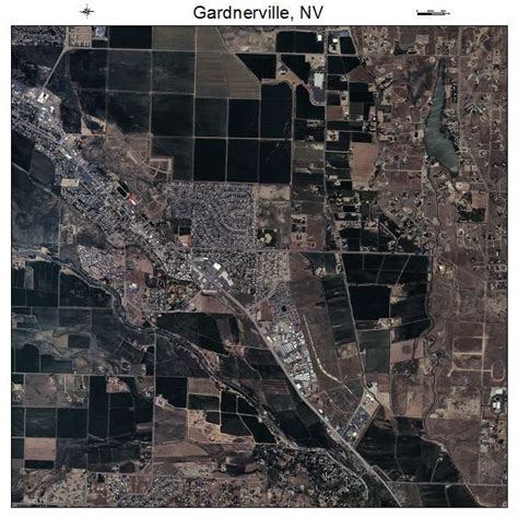 Aerial Photography Map of Gardnerville, NV Nevada