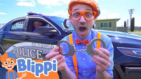 Blippi Learning About Police Cars | Educational Videos For Kids - YouTube