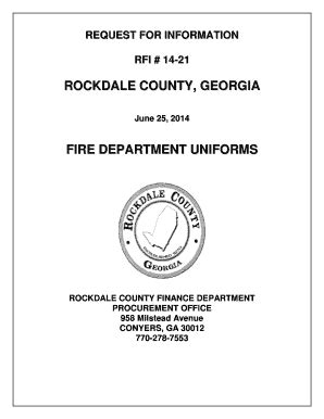 Fillable Online rockdalecounty to fulfill details design and materials for the Fire-Rescue ...