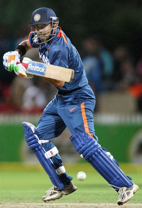 Gautam Gambhir guides one behind point | ESPNcricinfo.com