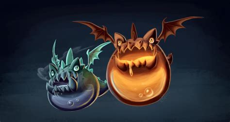 Bubble Dragons by frostystar on DeviantArt