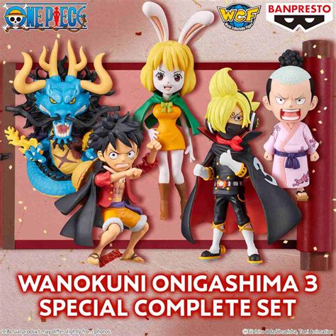 ONE PIECE WORLD COLLECTABLE FIGURE -WANOKUNI ONIGASHIMA 3- SPECIAL COMPLETE SET | ONE PIECE ...