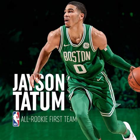 Jayson Tatum named to NBA All-Rookie first team