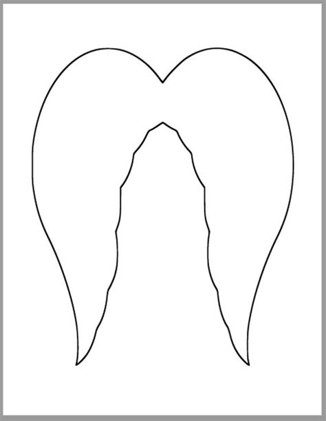 Free Printable Angel Wings Template - prntbl.concejomunicipaldechinu.gov.co