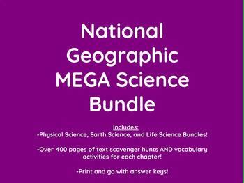 National Geographic Science MEGA BUNDLE *Third Grade* by FreshOffTheCollegeBoat