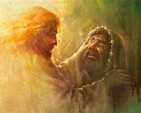 healing the blind man by yongsung kim | Jesus heals, Jesus painting, Pictures of jesus christ