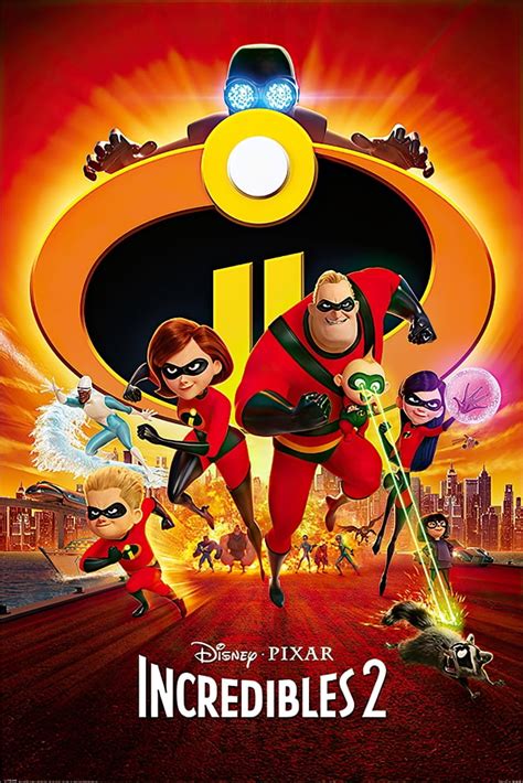 The Incredibles 2 - Disney / Pixar Movie Poster (Regular) (Size: 24" x ...