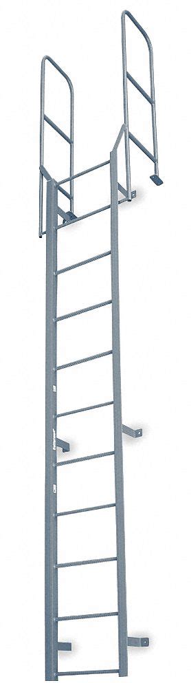 COTTERMAN, 12 ft 8 in, 9 ft Top Step Ht, Fixed Ladder - 5FZD0|F10W C1 ...