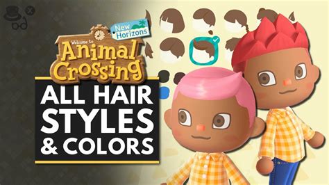 Types of hairstyles in animal crossing new horizons | hairstyles6c