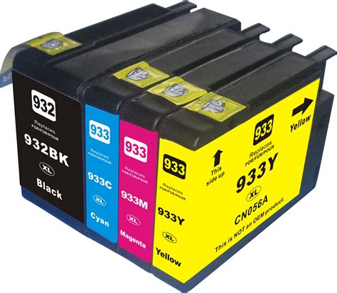 HP 932 / 933 XL Full Set - Global Ink