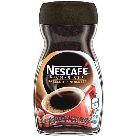 NESCAFÉ RICH Hazelnut, Instant Coffee | Walmart Canada