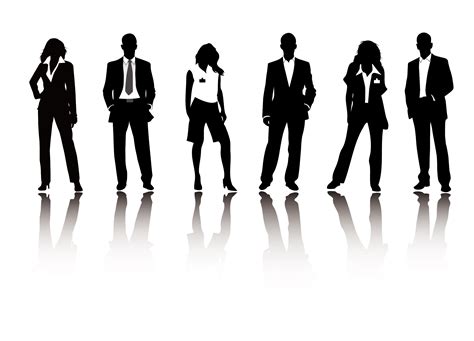 Businessperson Illustration - Business people silhouettes png download - 2485*1792 - Free ...