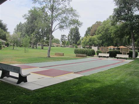 Leisure Village Camarillo - Shuffleboard - http://www.ILoveLeisureVillage.com Swimming Pool Spa ...