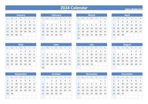 2024 Calendar Jpg - Mil Lauree