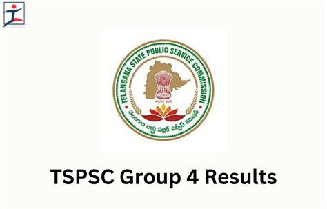 TSPSC Group 4 Results 2024 Announced, Marks and Result PDF