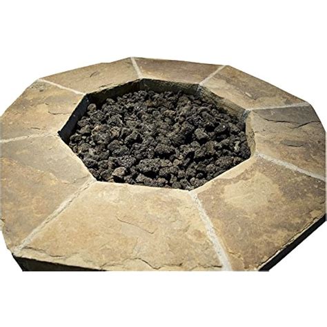 Black Lava Rocks For Fire Pit, 1 Cu Ft, (35 To 40 Pounds). Naturally Formed In " | eBay