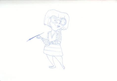 Pixar: Edna Mode by mattcantdraw on DeviantArt