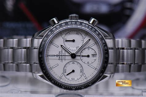 [SOLD] OMEGA SPEEDMASTER RACING CHRONOGRAPH 40mm WHITE AUTOMATIC (LNIB – Goldman Luxury