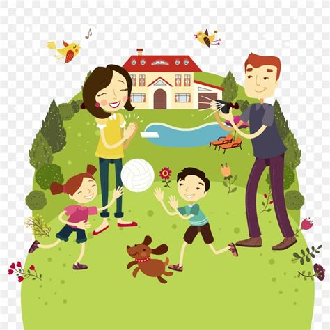 Family Outdoor Recreation Clip Art, PNG, 3333x3333px, Family, Area, Art, Cartoon, Child Download ...