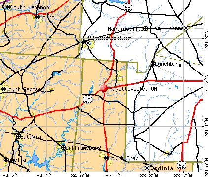 Fayetteville, Ohio (OH 45118) profile: population, maps, real estate ...