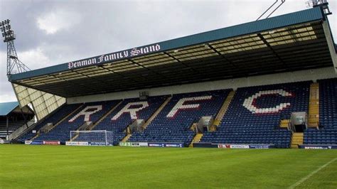 Raith Rovers: Stark's Park pitch damaged by 'pyrotechnic devices' - BBC ...