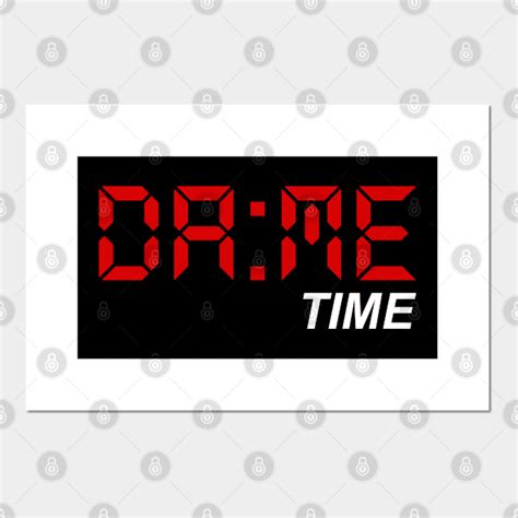 Dame Time - Dame Time - Posters and Art Prints | TeePublic