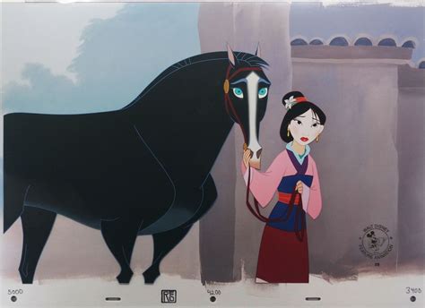 Mulan & Khan Employee Limited Edition ... | Disney horses, Mulan disney ...