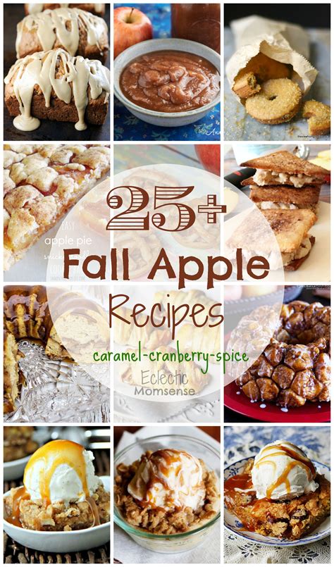 25+ Fabulous Fall Apple Recipes - Eclectic Momsense