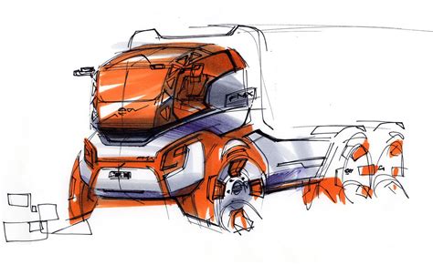 Truck Design Sketch