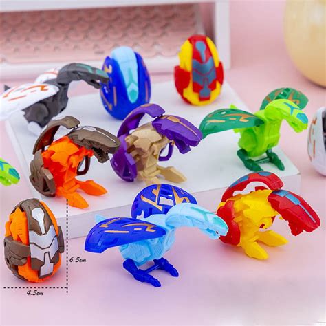 BAKUGAN Dinosaur Eggs Children's Transformation Toy Jurassic Toy ...