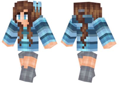 Blue Girl | Minecraft Skins