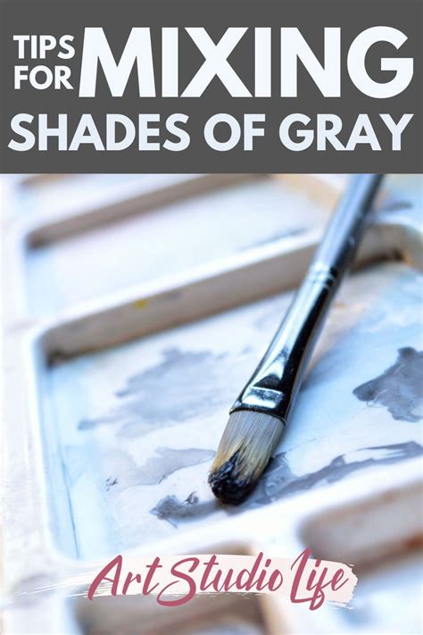 Gray Color Mixing [Guide] What Colors Make Shades of Gray? | Color mixing chart acrylic, Color ...