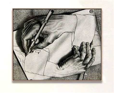 Drawing Hands Mc Escher