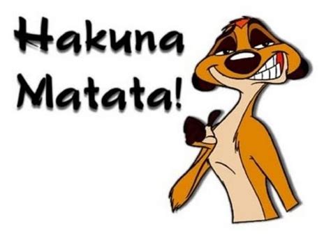 Karaoke Hakuna Matata | PPT