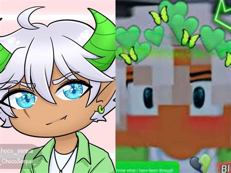 my inner demons leif 💚 | Inner demons, Aphmau, Demon