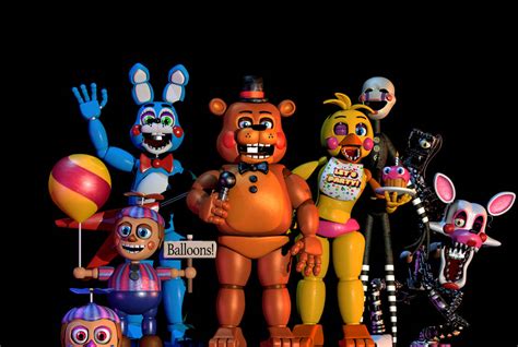 Fnaf 2 Toys C4d by zueiroooooooooooo on DeviantArt