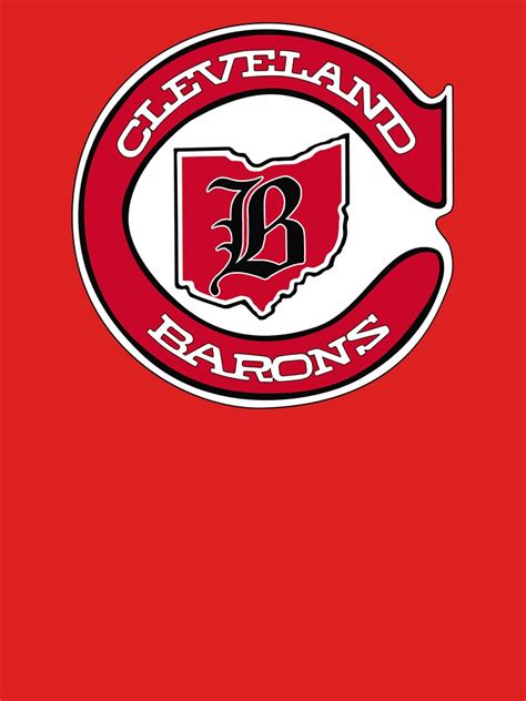 "Cleveland Barons Logo" T-shirt by VintageHockey | Redbubble