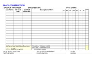 18 Printable Weekly Timesheet For Consultants On Projects Forms and Templates - Fillable Samples ...