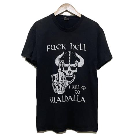 Fruit Of The Loom MAD MAX VALHALLA Slogan Metal Graphic Film T-shirt | Grailed