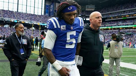 Colts’ Anthony Richardson exits game vs Titans with shoulder injury ...