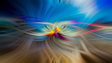 HD wallpaper: wavy lines, vector, abstract, colorful, CGI, digital art ...