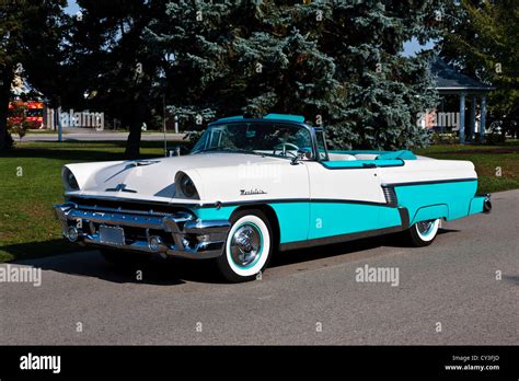 1956 Mercury Montclair convertible Stock Photo - Alamy