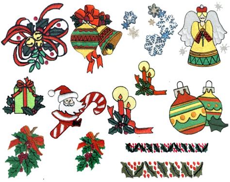 Machine Embroidery Designs CHRISTMAS