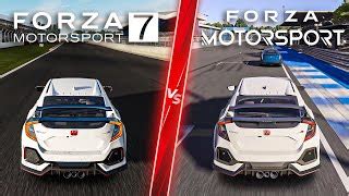 Forza Motorsport 8 Vs Forza Motorsport 7 - Direct Comparison! Attention ...