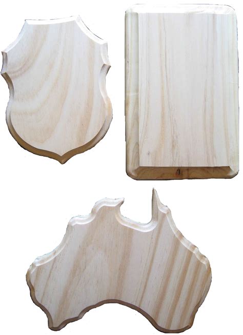 Wooden Craft Shapes, Shields, Souvenirs - TimberStyle